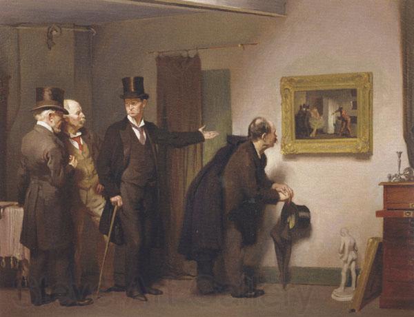Sir William Orpen The Valuers Norge oil painting art